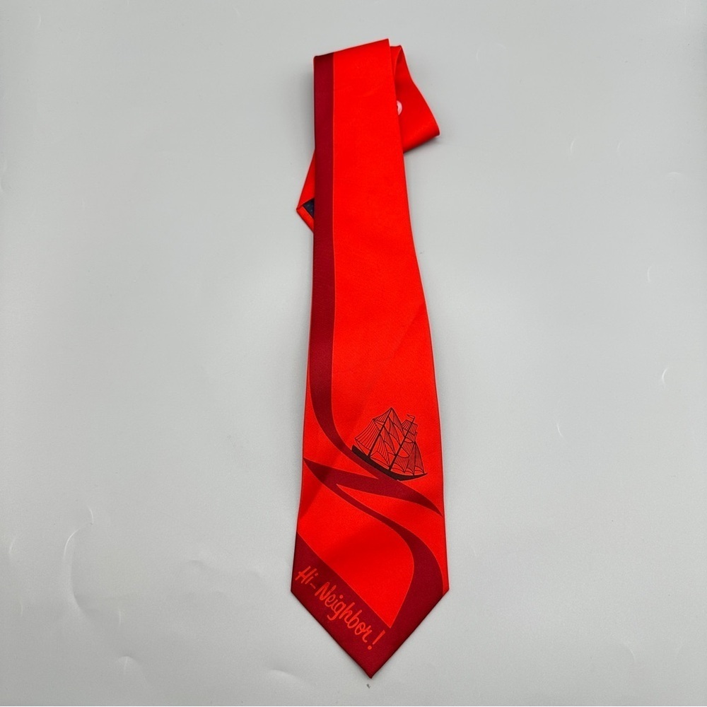 👉 Men’s Red Dress Tie Handmade 100% Polyester Classic Formal Necktie